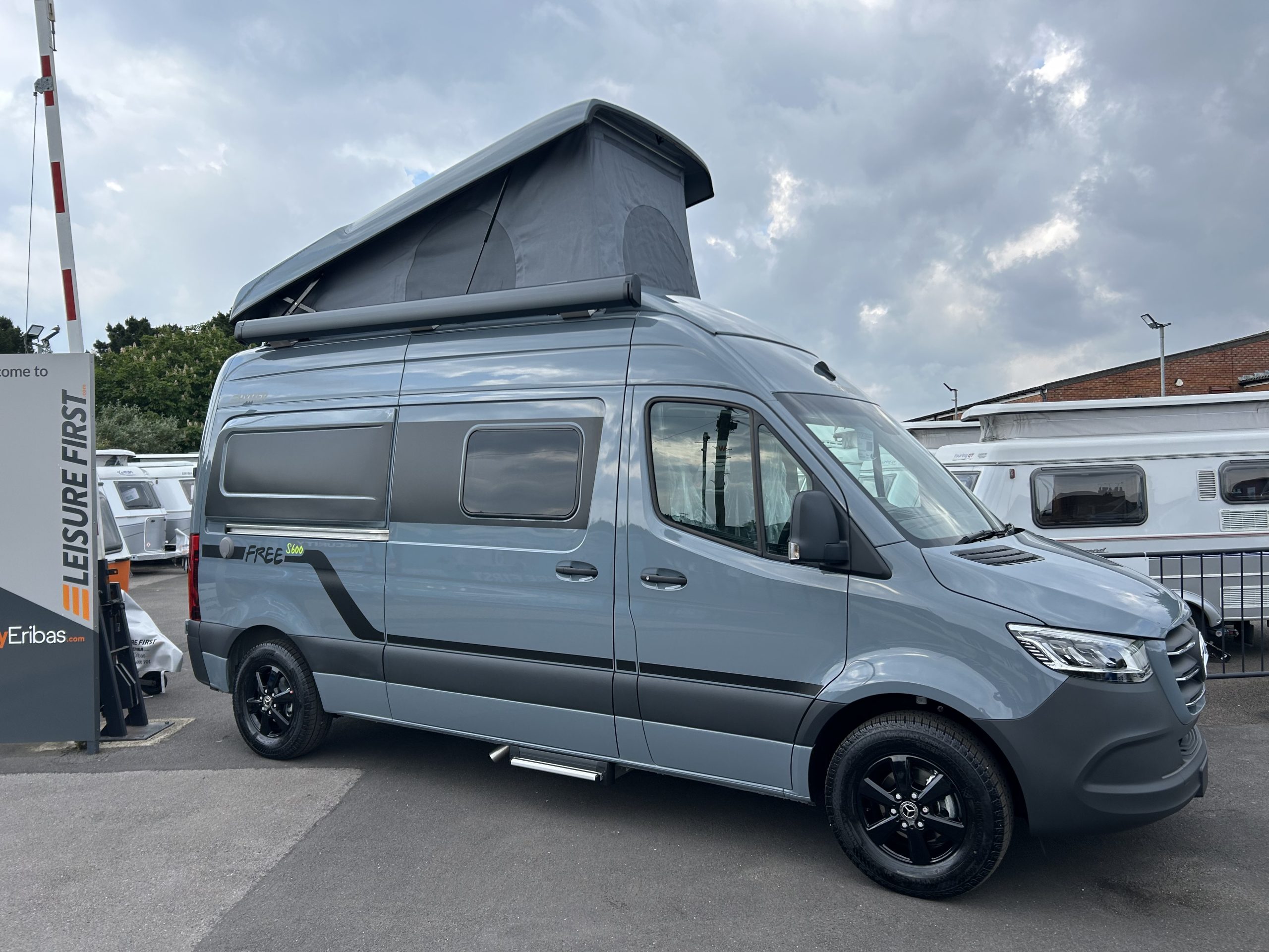 Leisure First: 2024 Hymer Free S 600 Campus