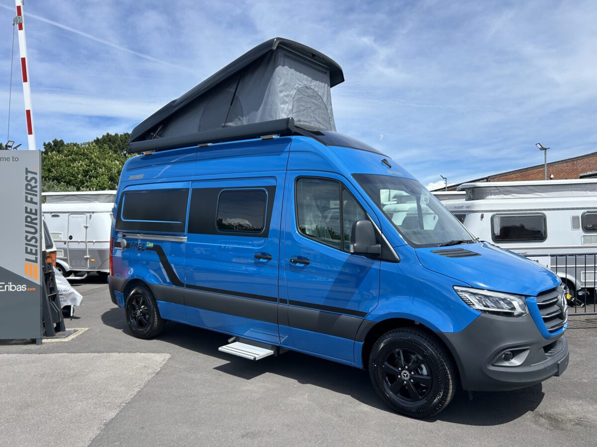 Leisure First: 2024 Hymer Free S 600 Blue Evolution (2)